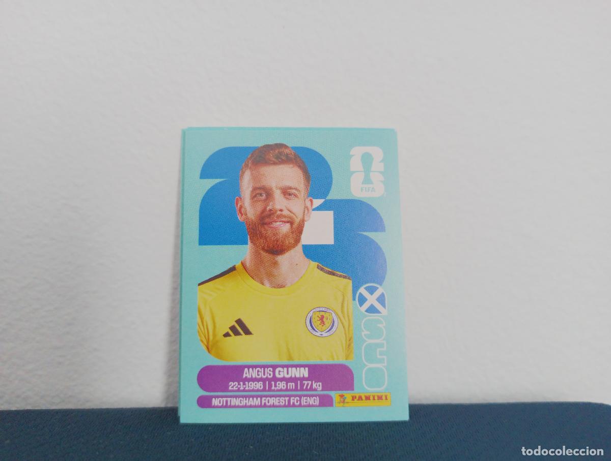 Coleccionismo cromos antiguos: SCO 2 ANGUS GUNN BASE SCOTLAND CROMO MUNDIAL STICKERS 2026 26
