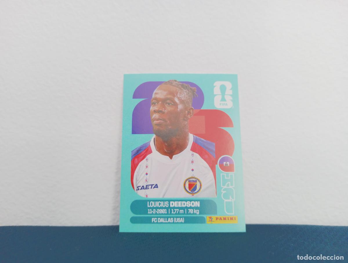 Coleccionismo cromos antiguos: HAI 19 LOUICIUS DEEDSON BASE HAITI CROMO MUNDIAL STICKERS 2026 26