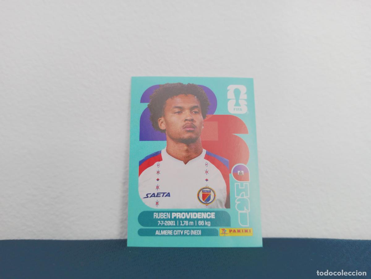 Coleccionismo cromos antiguos: HAI 17 RUBEN PROVIDENCE BASE HAITI CROMO MUNDIAL STICKERS 2026 26