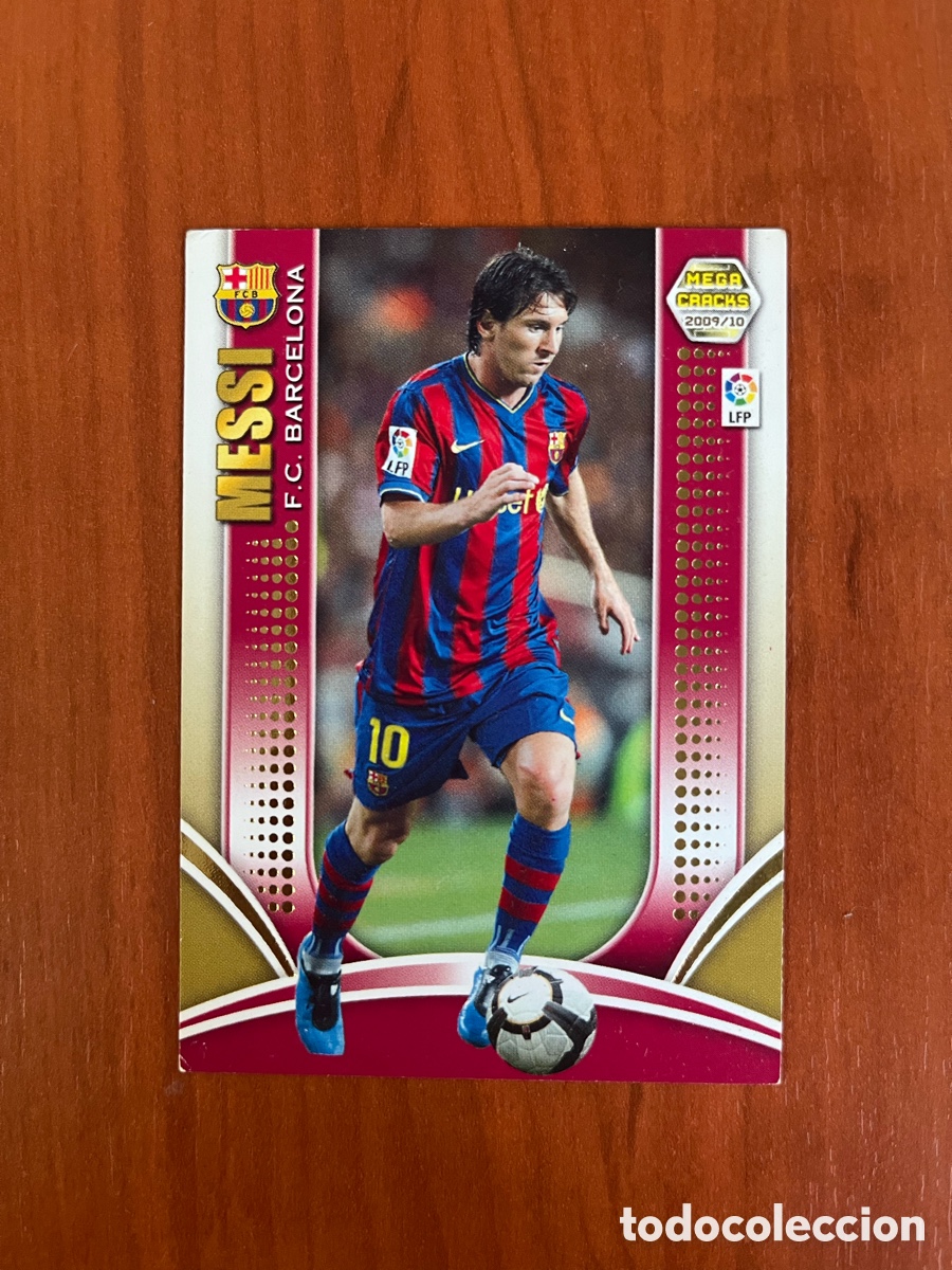 Colecionismo Cromos antigos: MESSI - 69 SERIE ORO - MEGACRACKS 2009 2010 - FC BARCELONA - PANINI - 09 10 MGK