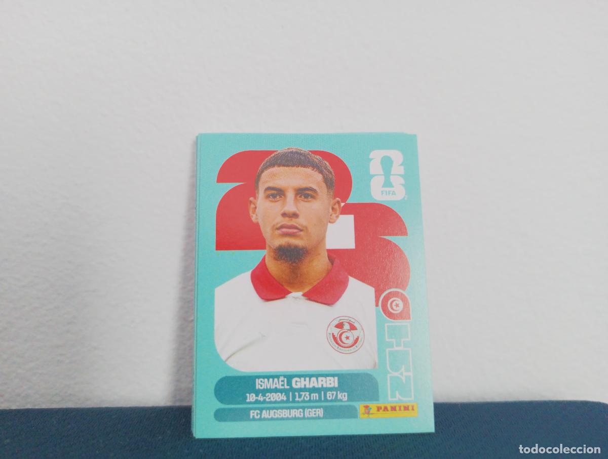 Coleccionismo cromos antiguos: TUN 18 ISMA&Euml;L GHARBI BASE TUNISIA CROMO MUNDIAL STICKERS 2026 26