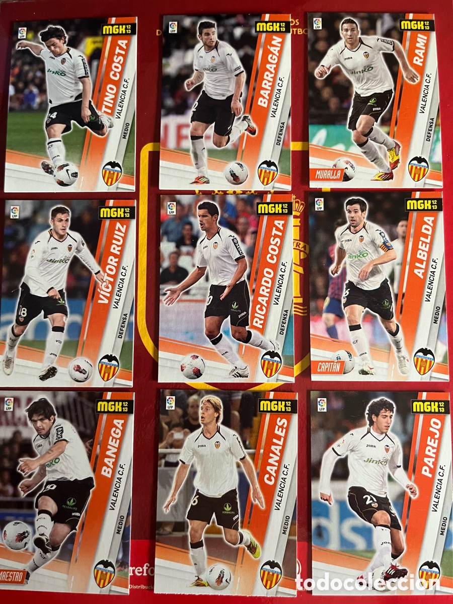 Coleccionismo cromos antiguos: LOTE MEGACRACKS MGK 2012 2013 12 13 VALENCIA