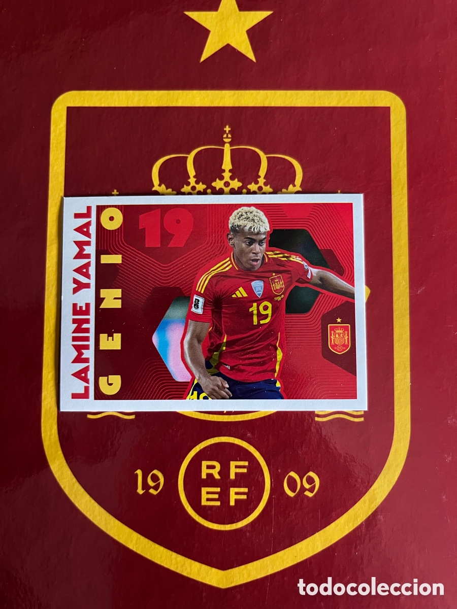 Coleccionismo cromos antiguos: 71 LAMINE YAMAL GENIO PANINI FAMILY CARREFOUR 2026 26 MUNDIAL ESPA&Ntilde;A