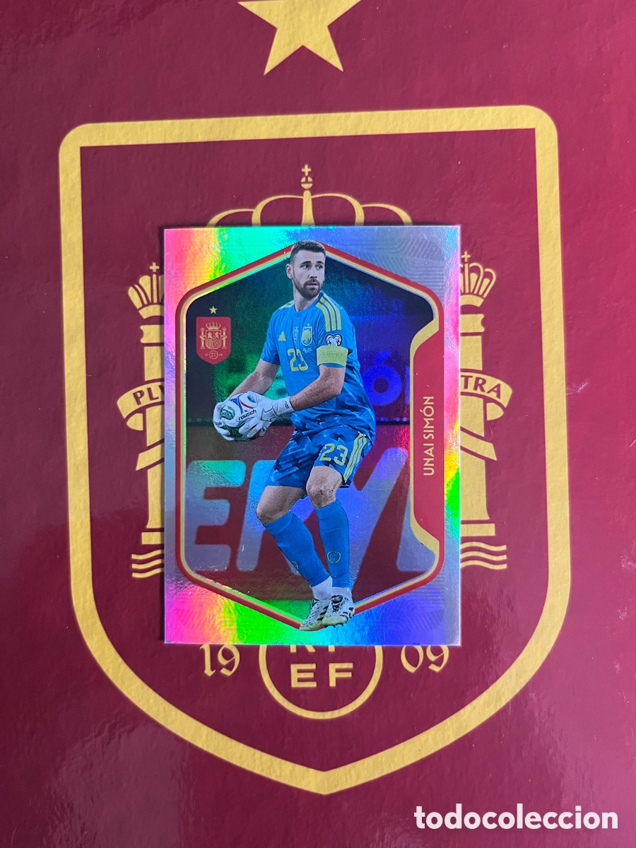 Coleccionismo cromos antiguos: 10 UNAI SIM&Oacute;N PANINI FAMILY CARREFOUR 2026 26 MUNDIAL ESPA&Ntilde;A