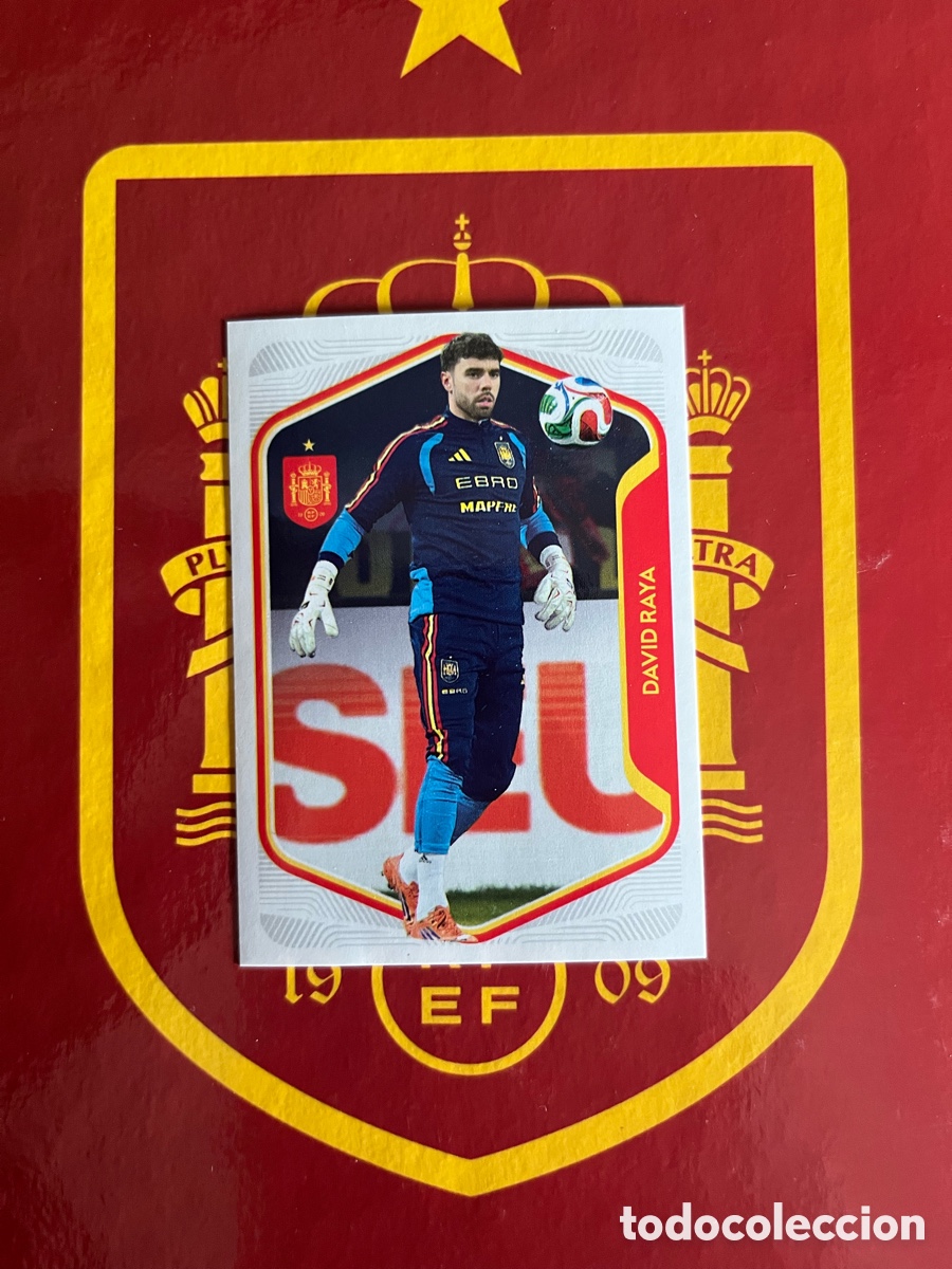 Coleccionismo cromos antiguos: 11 DAVID RAYA PANINI FAMILY CARREFOUR 2026 26 MUNDIAL ESPA&Ntilde;A