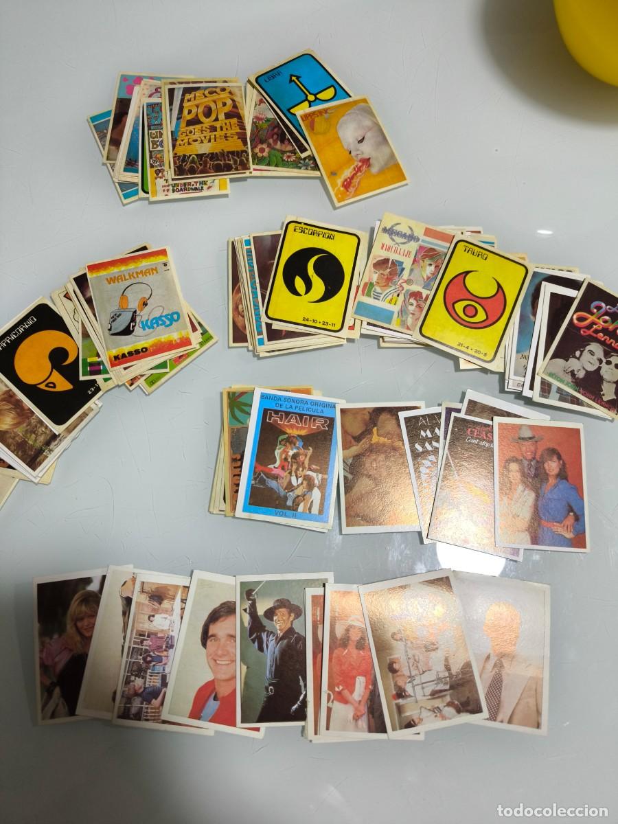 Coleccionismo cromos antiguos: SHOW DE ESTRELLAS &ndash; GRAN LOTE DE 128 CROMOS ORIGINALES + 10 VALES DE PREMIO