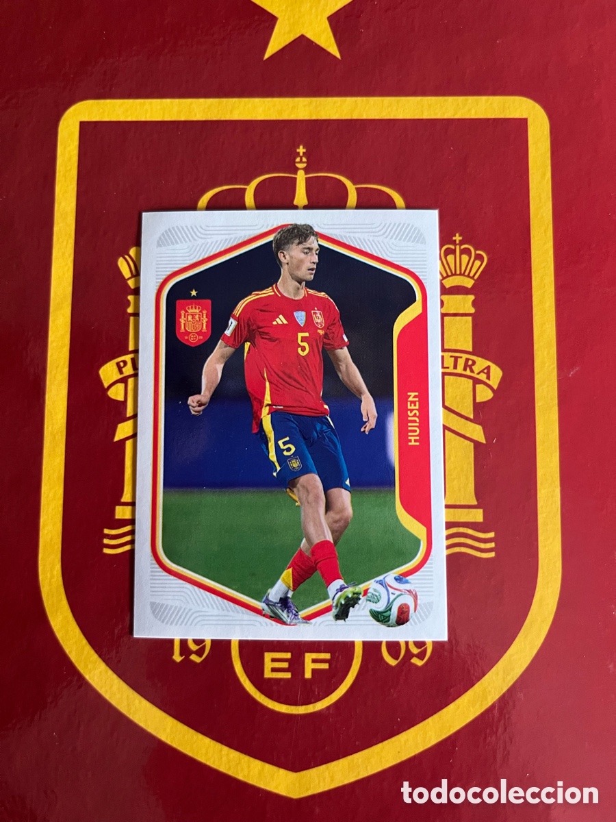 Coleccionismo cromos antiguos: 22 HUIJSEN PANINI FAMILY CARREFOUR 2026 26 MUNDIAL ESPA&Ntilde;A