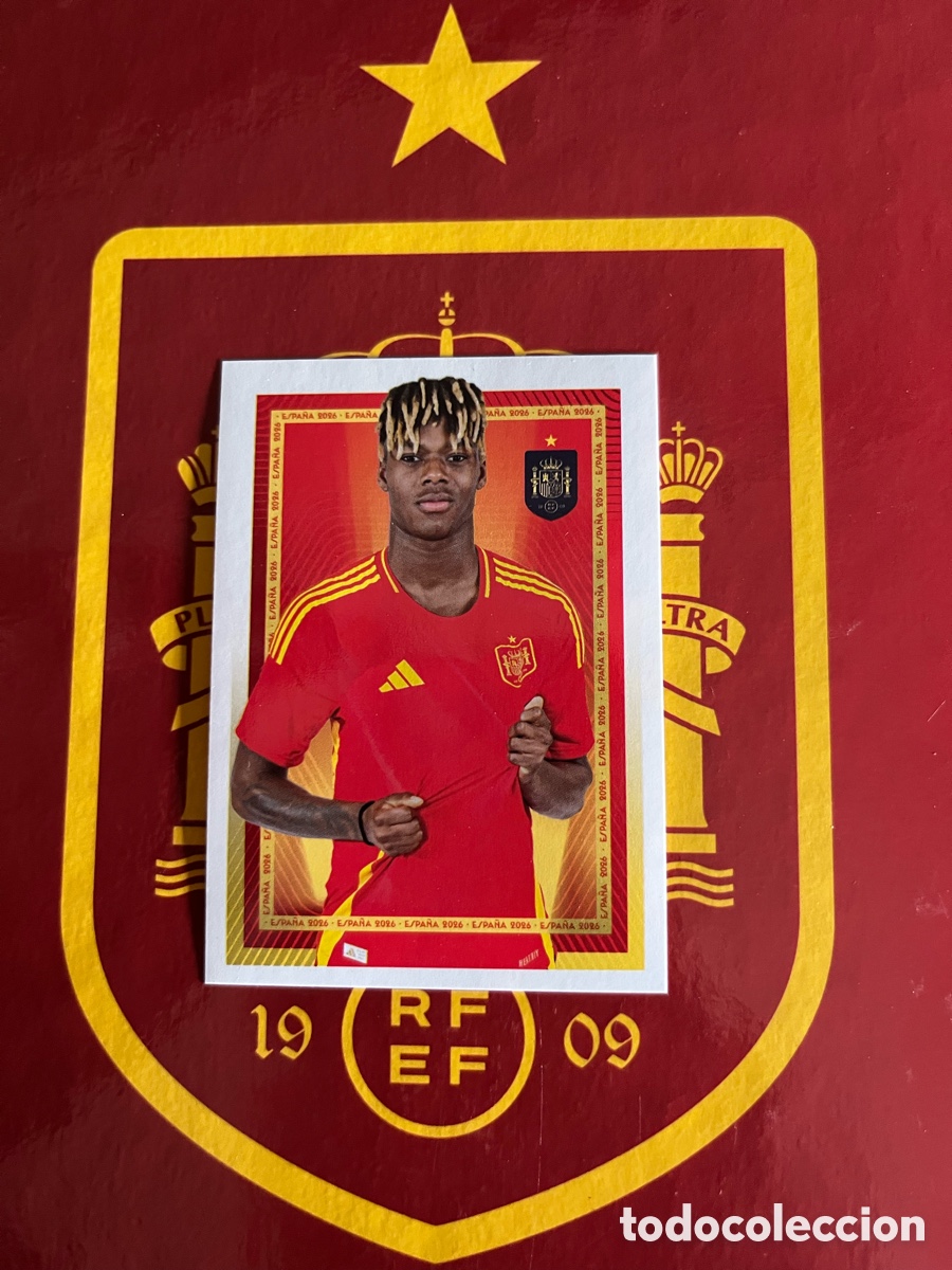 Coleccionismo cromos antiguos: 59 NICO WILLIAMS PANINI FAMILY CARREFOUR 2026 26 MUNDIAL ESPA&Ntilde;A