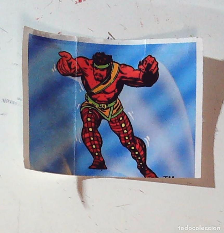 Coleccionismo cromos antiguos: SUPER FESTIVAL DEL DIBUJO ANIMADO SUPERHEROES MARVEL 75 RECUPERADO