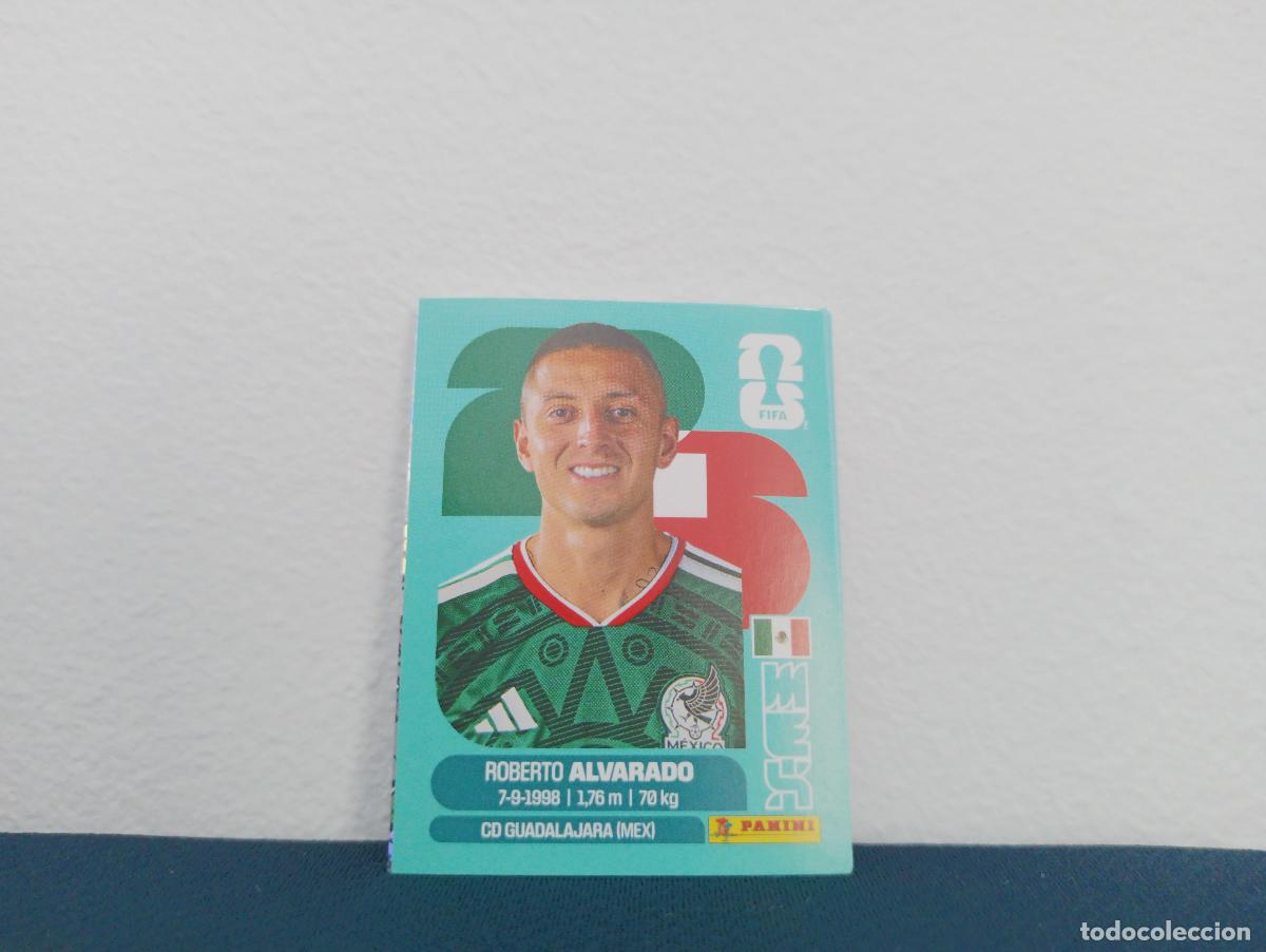 Coleccionismo cromos antiguos: MEX 19 ROBERTO ALVARADO BASE MEXICO CROMO MUNDIAL STICKERS 2026 26
