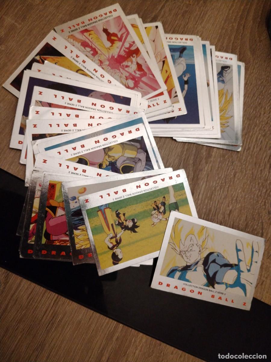 Coleccionismo cromos antiguos: Dragon ball z- serie 2- lote de 41 cromos diferentes