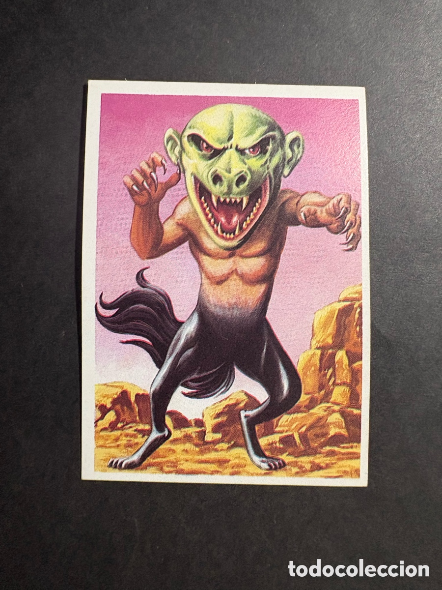 Coleccionismo cromos antiguos: 19 CROMO NUNCA PEGADO OTROS MUNDOS EDITORIAL MAGA 1984 .
