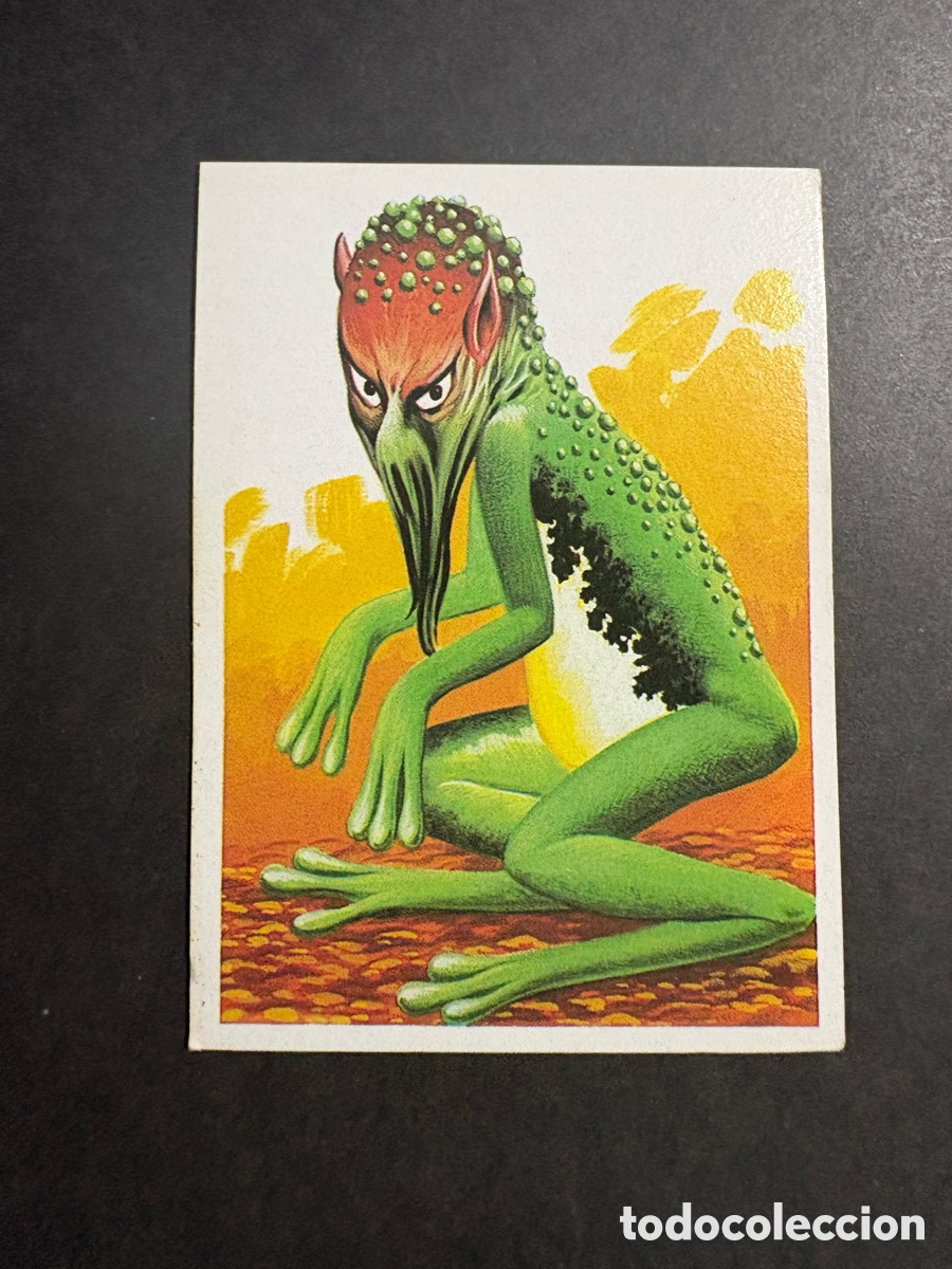 Coleccionismo cromos antiguos: 18 CROMO NUNCA PEGADO OTROS MUNDOS EDITORIAL MAGA 1984 .