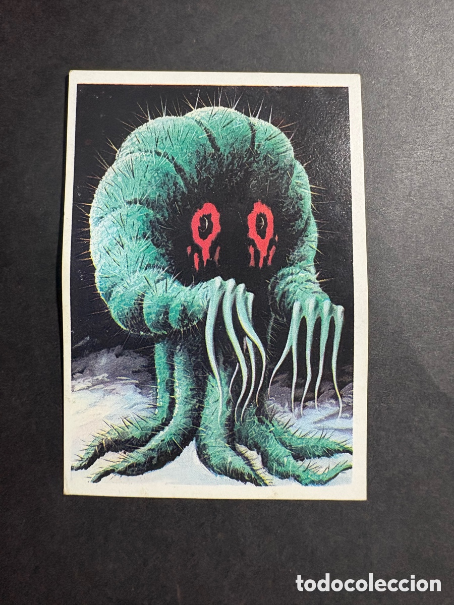 Coleccionismo cromos antiguos: 4 CROMO NUNCA PEGADO OTROS MUNDOS EDITORIAL MAGA 1984 .