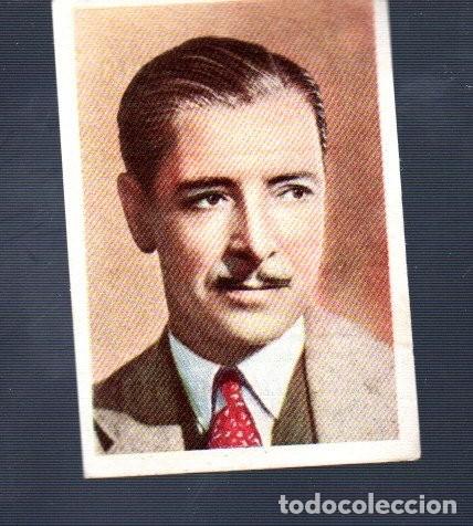 Coleccionismo cromos antiguos: CROMOS CINEFOTO DE BRUGUERA HOJA E 8-A N&ordm; 4 RONALD COLMAN NO ESTUVO PEGADO