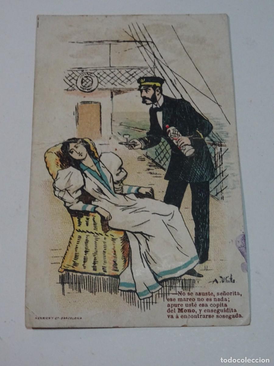 Coleccionismo cromos antiguos: Cromo Jos&eacute; Bosch y Hermano - An&iacute;s del Mono - Ilustrado por A Utrillo