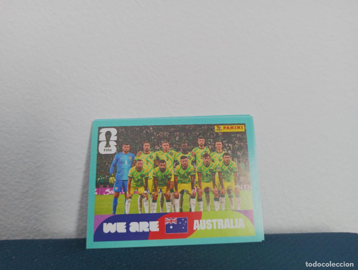 Coleccionismo cromos antiguos: AUS 13 EQUIPO BASE AUSTRALIA CROMO MUNDIAL STICKERS 2026 26