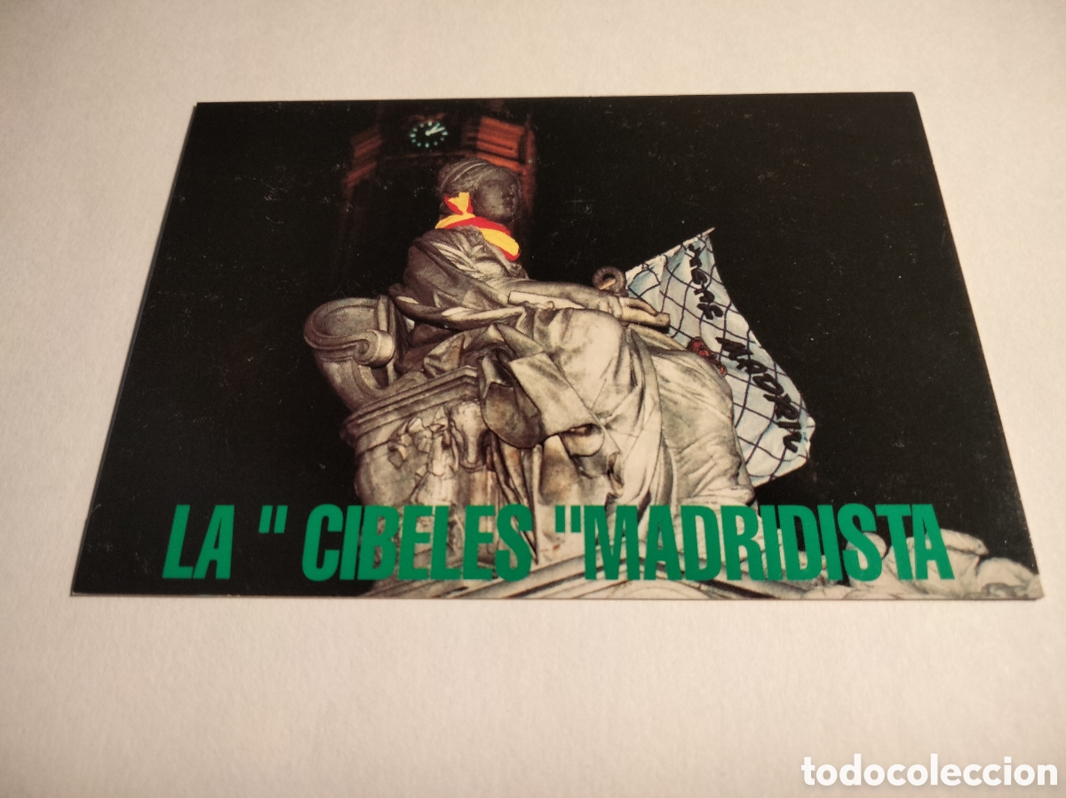 Coleccionismo cromos antiguos: LA CIBELES MADRIDISTA # 196 REAL MADRID ORO FICHA 1902/1996 MAGIC BOX