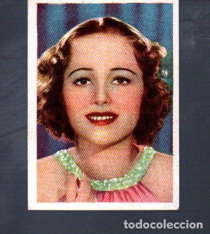 Coleccionismo cromos antiguos: CROMOS CINEFOTO DE BRUGUERA HOJA F 19 A N&ordm; 3 OLGA DE HAVILLAND NO ESTUVO PEGADO