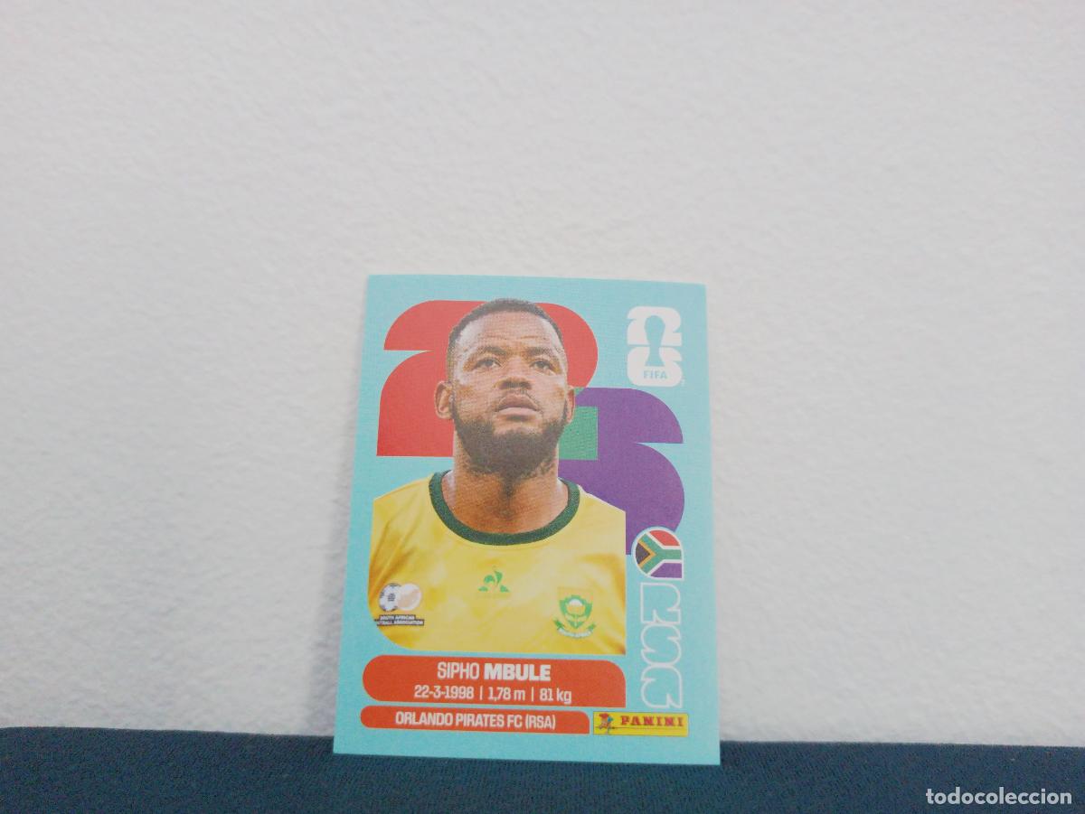 Colecionismo Cromos antigos: RSA 16 SIPHO MBULE BASE SUDAFRICA CROMO MUNDIAL STICKERS 2026 26