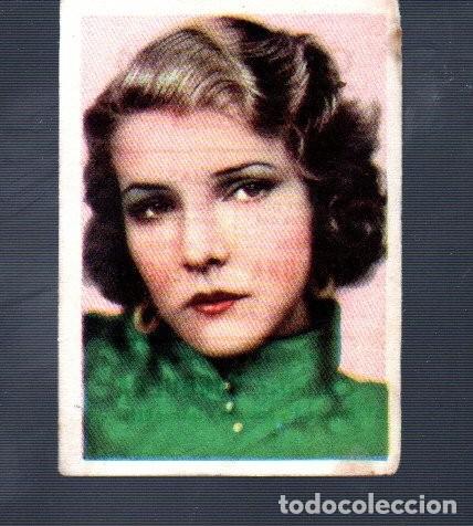 Colecionismo Cromos antigos: CROMOS CINEFOTO DE BRUGUERA HOJA F 7 A N&ordm; 1 ELISA LANDI NO ESTUVO PEGADO