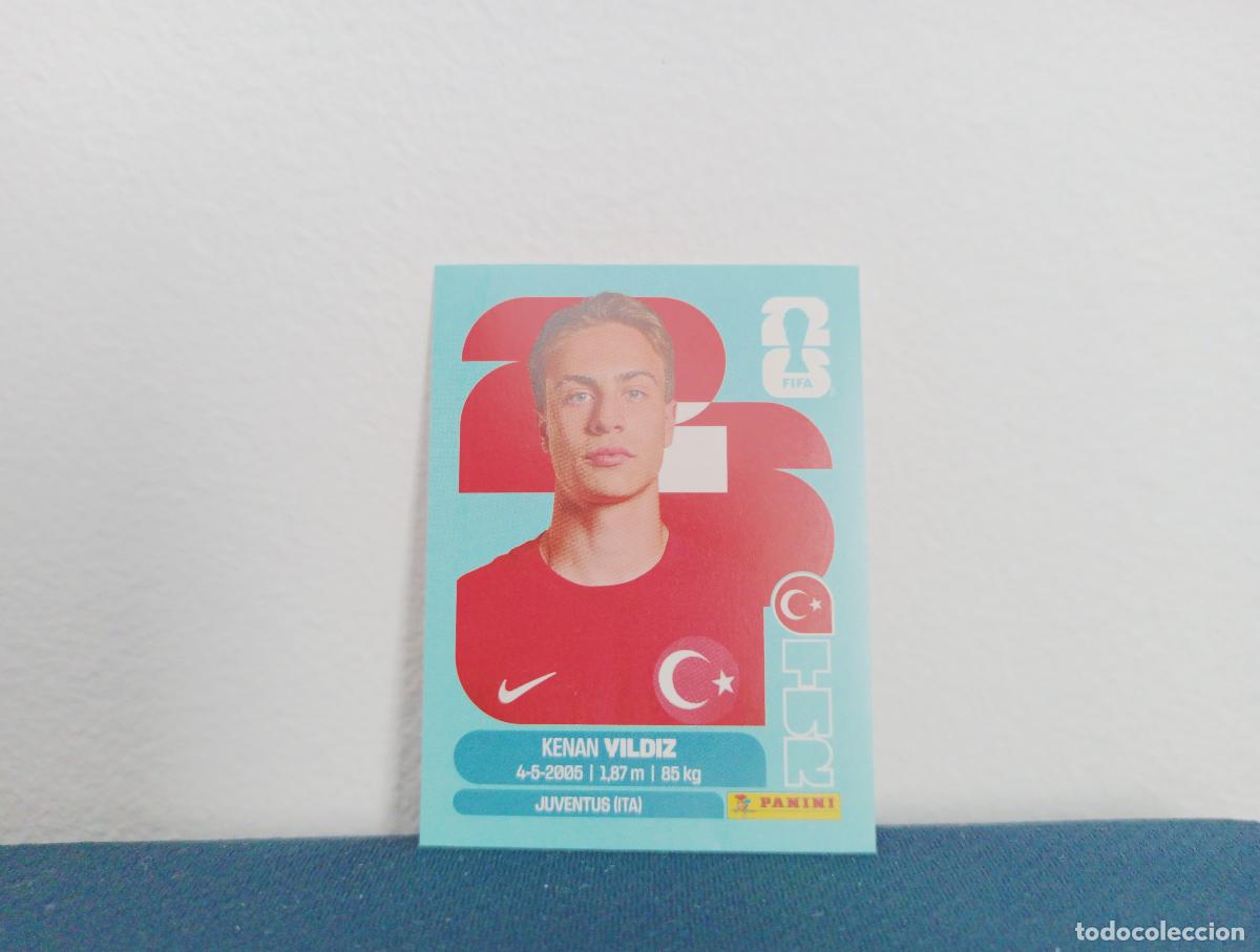 Colecionismo Cromos antigos: TUR 20 KENAN YILDIZ BASE TURKEY CROMO MUNDIAL STICKERS 2026 26