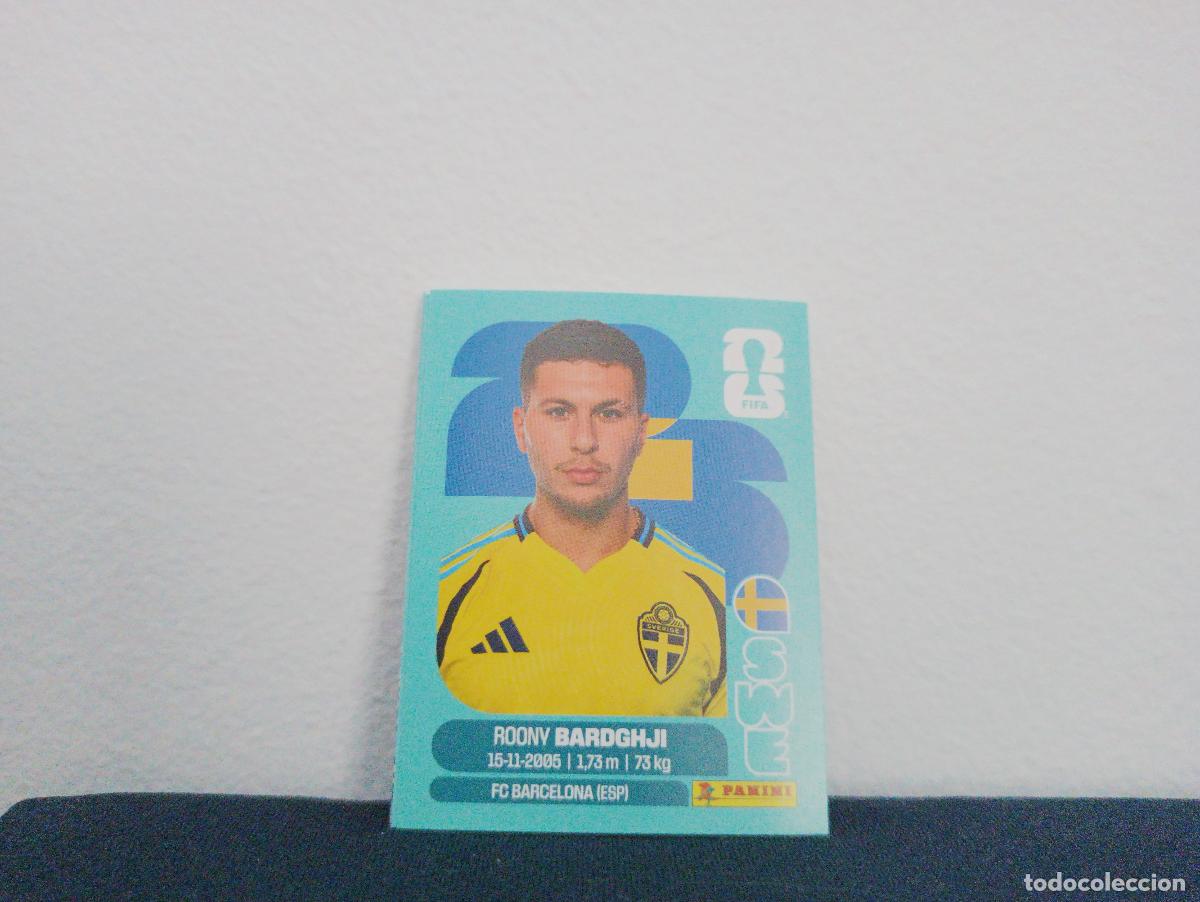 Coleccionismo cromos antiguos: SWE 16 ROONY BARDGHJI BASE SWEDEN CROMO MUNDIAL STICKERS 2026 26