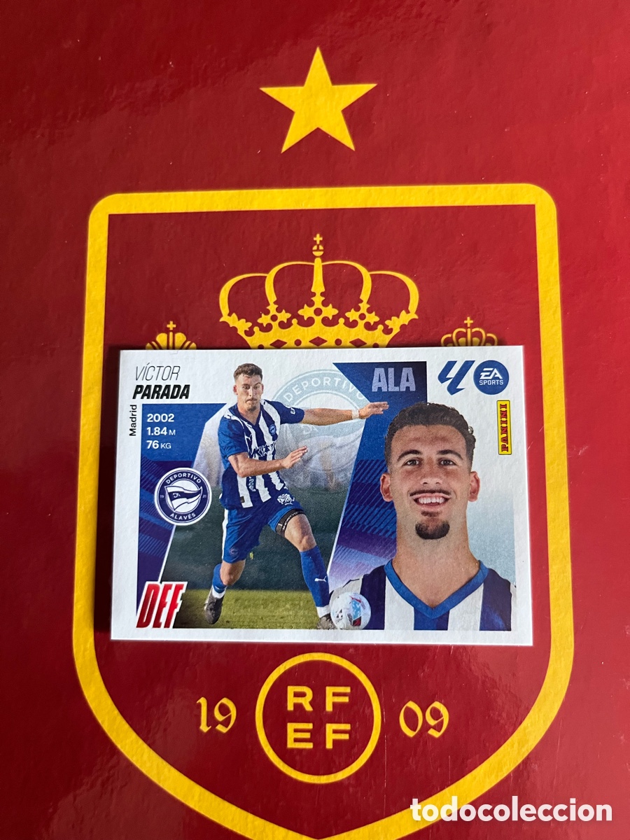 Coleccionismo cromos antiguos: 8 BIS PARADA COLOCA LIGA ESTE EDICIONES ESTE 2025 2026 25 26 LA LIGA ALAV&Eacute;S