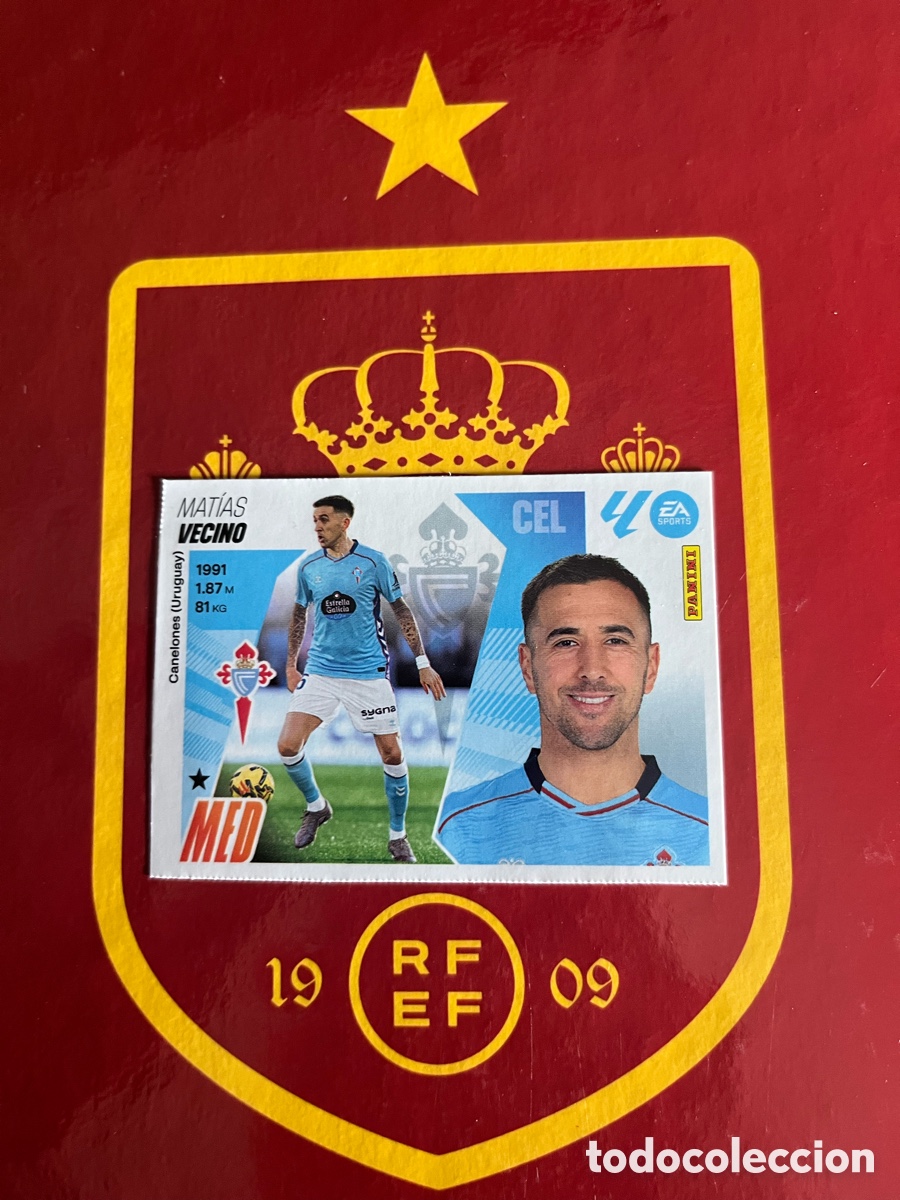 Colecionismo Cromos antigos: 10 MAT&Iacute;AS VECINO ACTUALIZACI&Oacute;N MERCADO INVIERNO CELTA DE VIGO LIGA ESTE EDICIONES ESTE 2025 2026 25