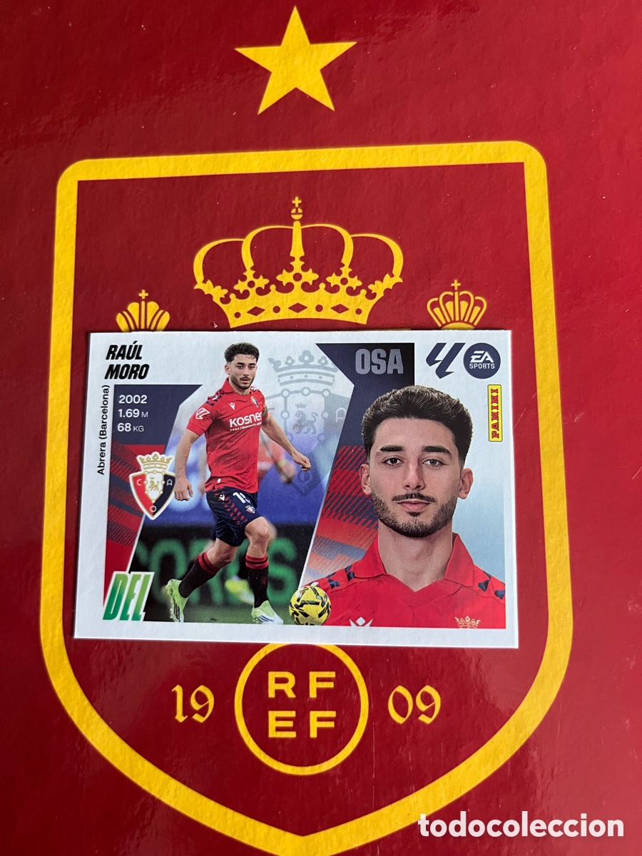Sammeln alte Sammelbilder: 25 RA&Uacute;L MORO ACTUALIZACI&Oacute;N MERCADO INVIERNO OSASUNA LIGA ESTE EDICIONES ESTE 2025 2026 25 26 LA LIGA
