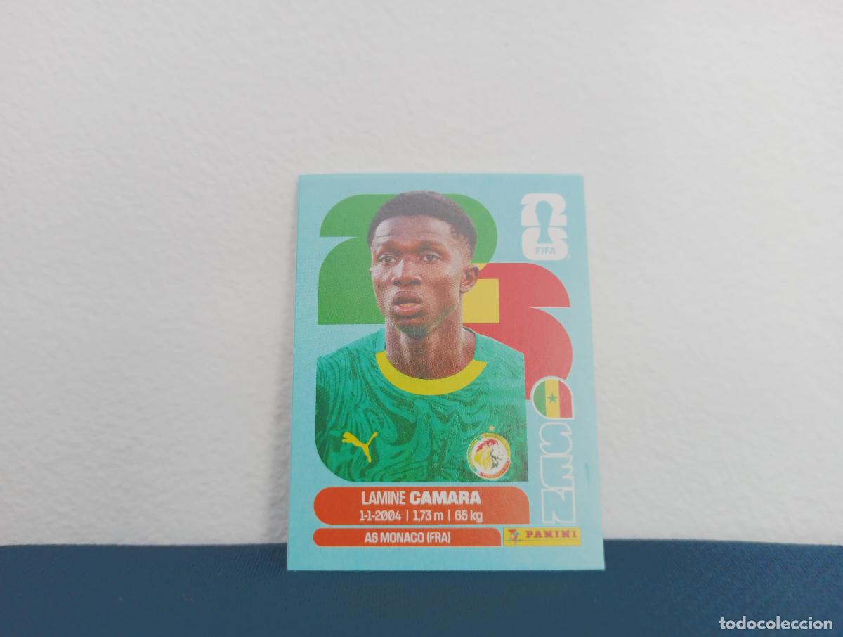 Coleccionismo cromos antiguos: SEN 14 LAMINE CAMARA BASE SENEGAL CROMO MUNDIAL STICKERS 2026 26