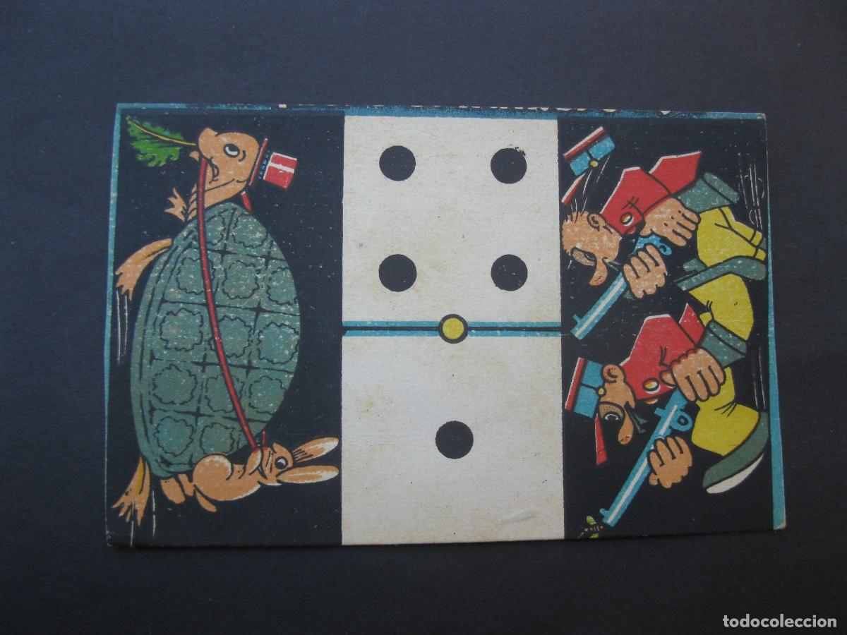 Coleccionismo cromos antiguos: CROMO - FICHA DE DOMIN&Oacute; - CHOCOLATES TORRAS.