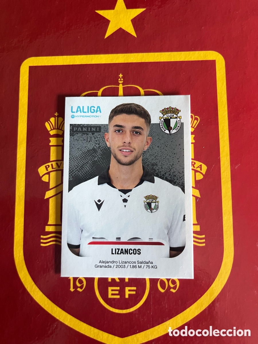 Coleccionismo cromos antiguos: 64 A LIZANCOS LA LIGA HYPERMOTION 2025 2026 25 26 BURGOS