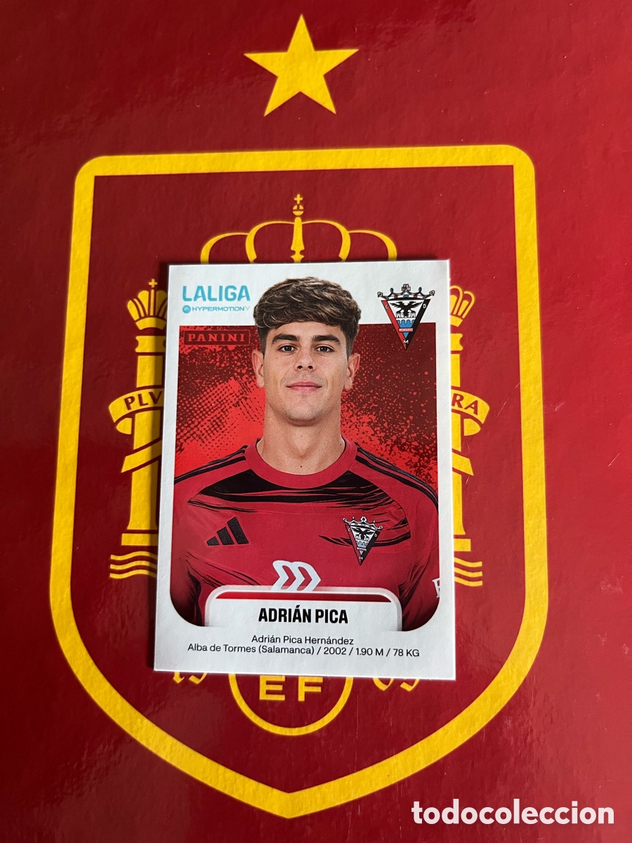 Coleccionismo cromos antiguos: 315 A ADRI&Aacute;N PICA LA LIGA HYPERMOTION 2025 2026 25 26 MIRAND&Eacute;S
