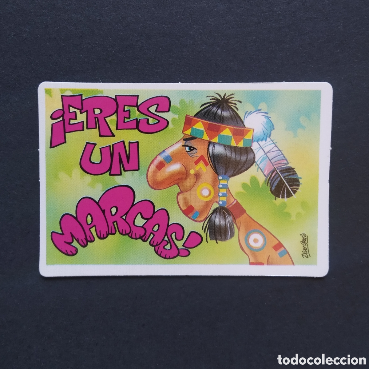 Coleccionismo cromos antiguos: CROMO - &iexcl;ERES UN MARCAS! - PEGUITARJETAS II - BOLLYCAO