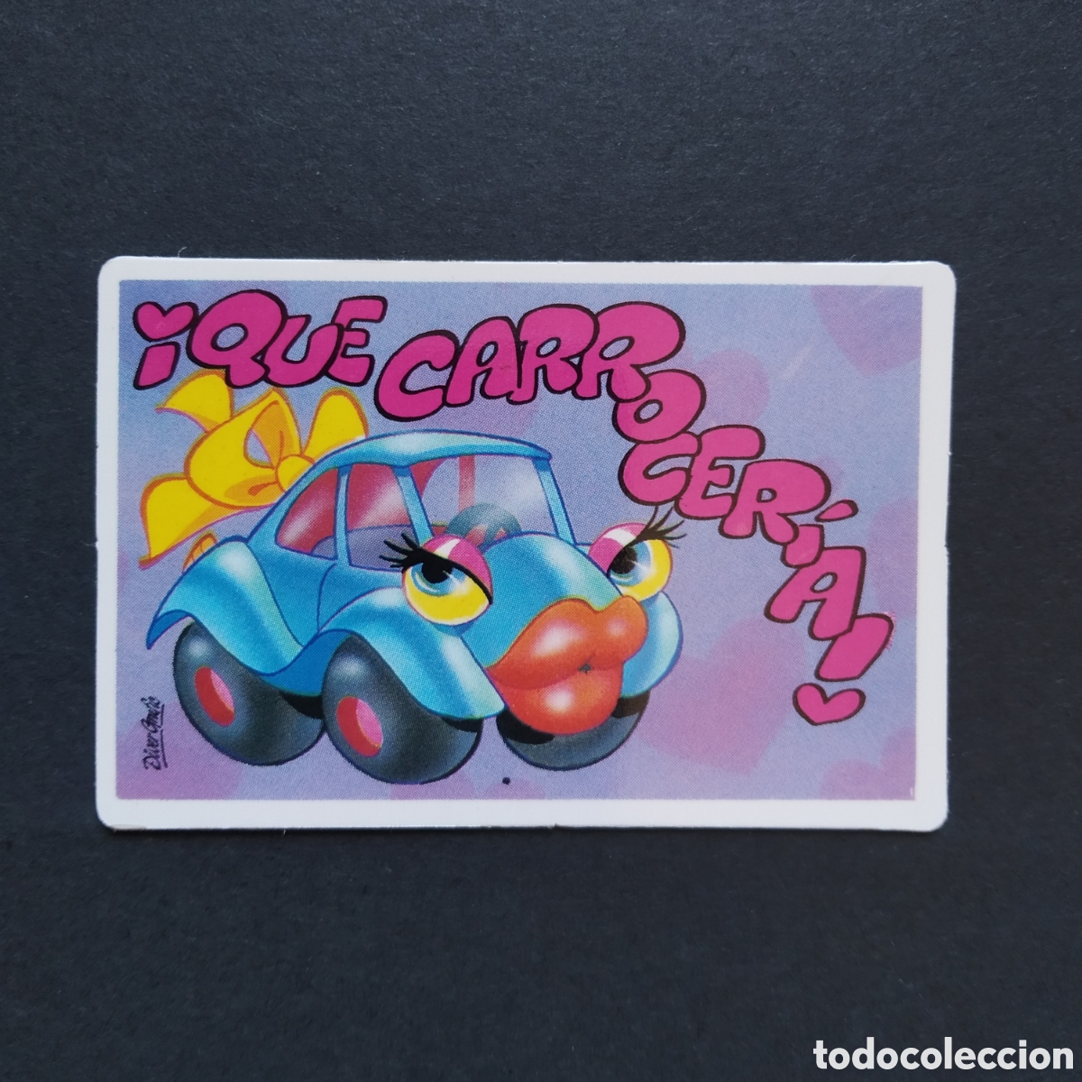 Coleccionismo cromos antiguos: CROMO - &iexcl;QUE CARROCER&Iacute;A! - PEGUITARJETAS II - BOLLYCAO