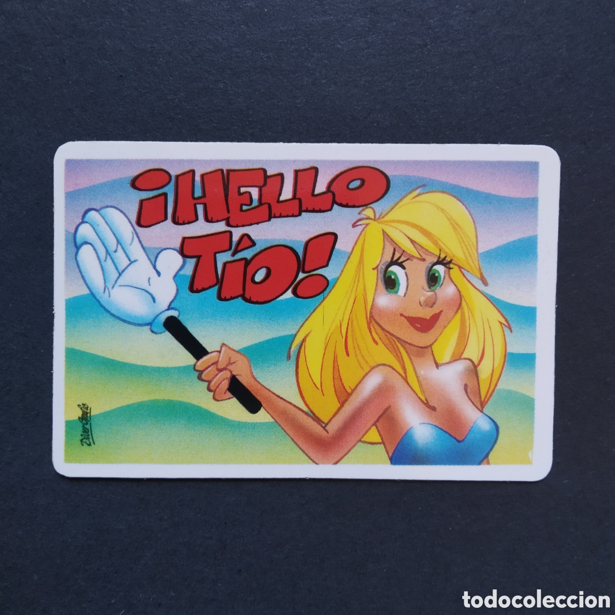 Coleccionismo cromos antiguos: CROMO - &iexcl;HELLO T&Iacute;O! - PEGUITARJETAS II - BOLLYCAO