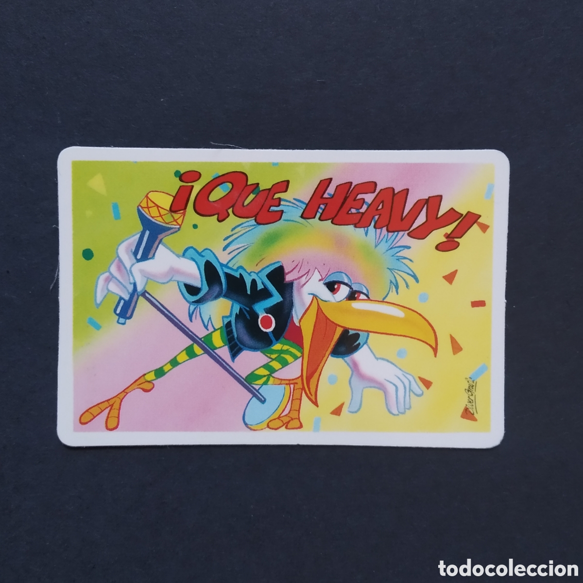 Coleccionismo cromos antiguos: CROMO - &iexcl;QUE HEAVY! - PEGUITARJETAS II - BOLLYCAO