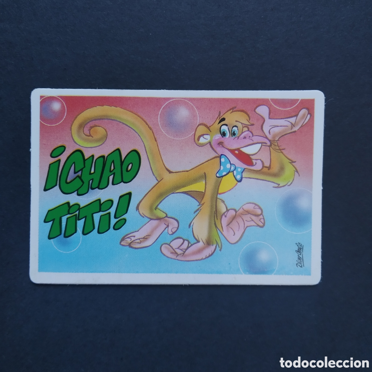 Coleccionismo cromos antiguos: CROMO - &iexcl;CHAO TITI! - PEGUITARJETAS II - BOLLYCAO