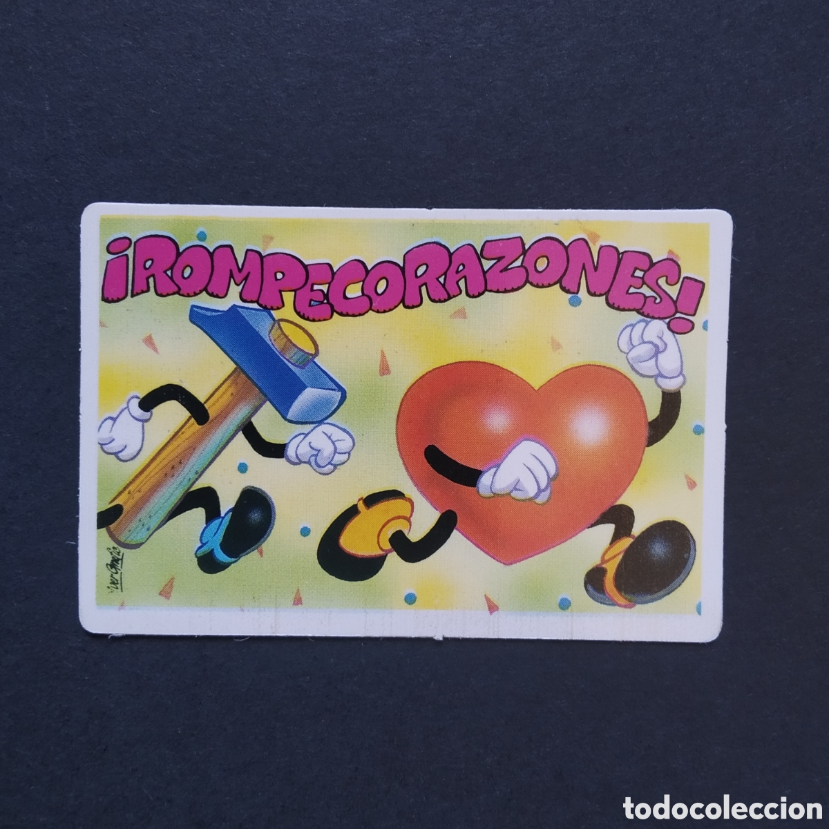 Coleccionismo cromos antiguos: CROMO - &iexcl;ROMPECORAZONES! - PEGUITARJETAS II - BOLLYCAO