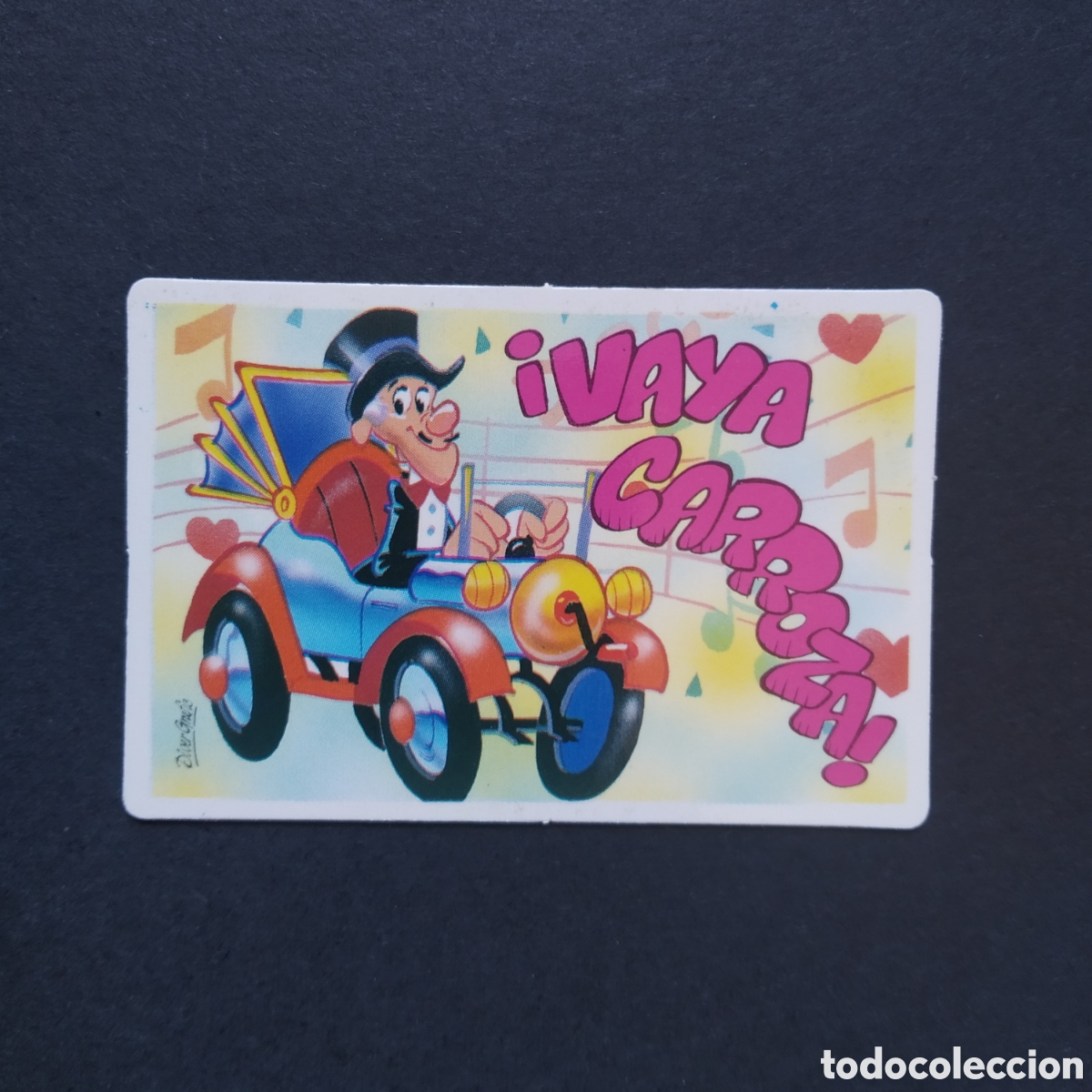 Coleccionismo cromos antiguos: CROMO - &iexcl;VAYA CARROZA! - PEGUITARJETAS II - BOLLYCAO