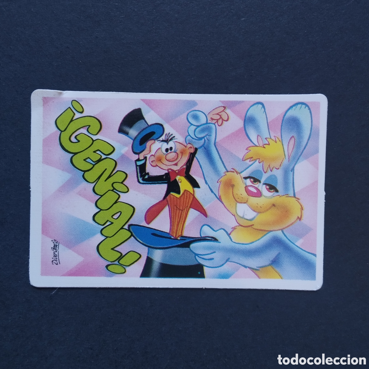 Coleccionismo cromos antiguos: CROMO - &iexcl;GENIAL! - PEGUITARJETAS II - BOLLYCAO