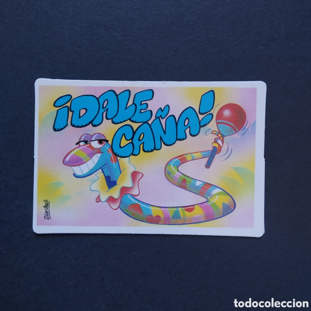 Coleccionismo cromos antiguos: CROMO - &iexcl;DALE CA&Ntilde;A! - PEGUITARJETAS II - BOLLYCAO