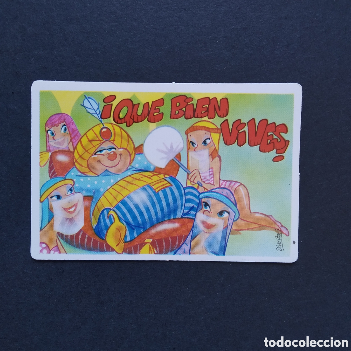Coleccionismo cromos antiguos: CROMO - &iexcl;QUE BIEN VIVES! - PEGUITARJETAS II - BOLLYCAO