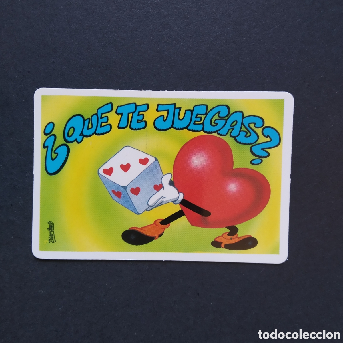 Coleccionismo cromos antiguos: CROMO - &iquest;QUE TE JUEGAS? - PEGUITARJETAS II - BOLLYCAO