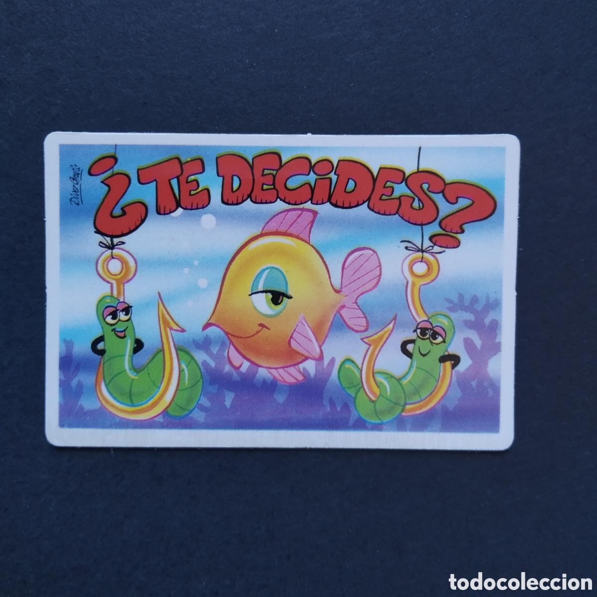 Coleccionismo cromos antiguos: CROMO - &iquest;TE DECIDES? - PEGUITARJETAS II - BOLLYCAO