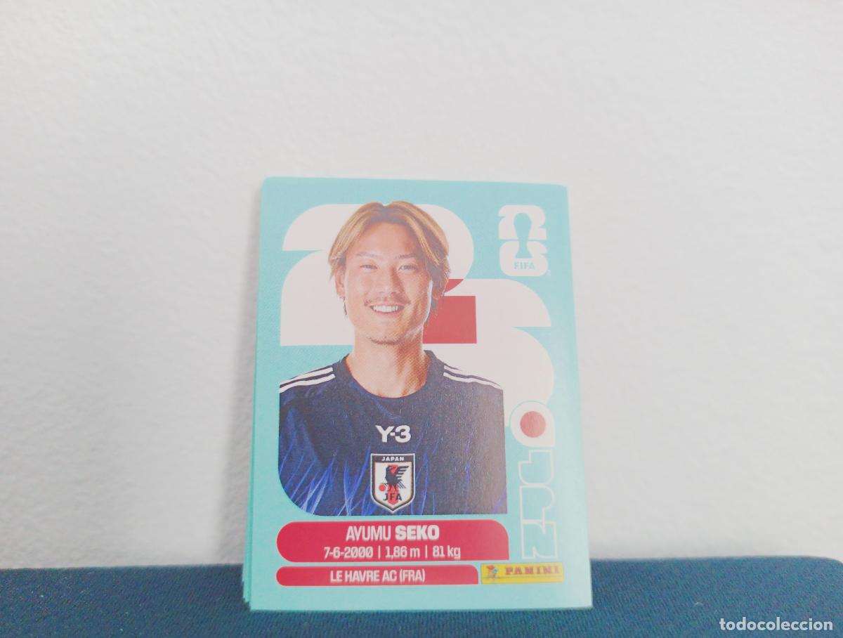 Coleccionismo cromos antiguos: JPN 4 AYUMU SEKO BASE JAPAN CROMO MUNDIAL STICKERS 2026 26
