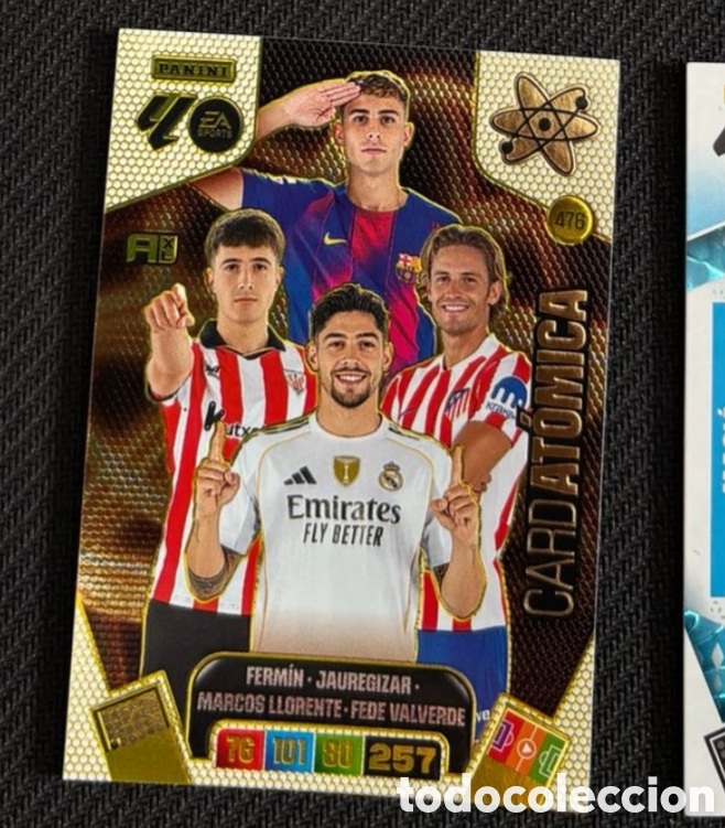 Coleccionismo cromos antiguos: Card &Uacute;nica Adrenalyn XL 2025 2026