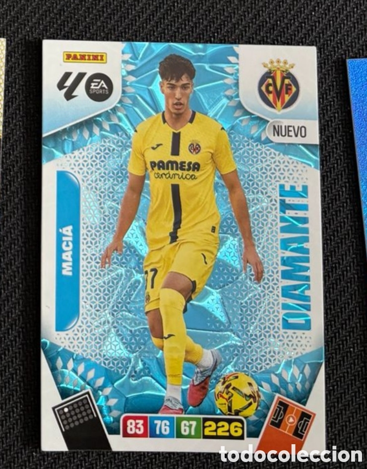 Coleccionismo cromos antiguos: Maci&aacute; DIAMANTE VILLARREAL ADRENALYN XL 2025 2026