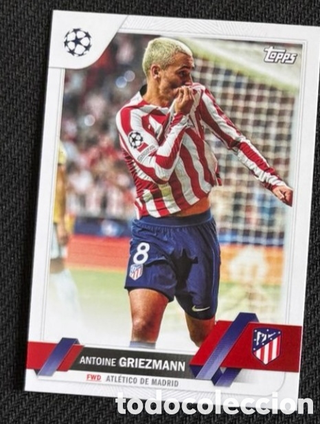 Coleccionismo cromos antiguos: ANTOINE GRIEZMANN ATLETICO MADRID TOPPS 2022 2023